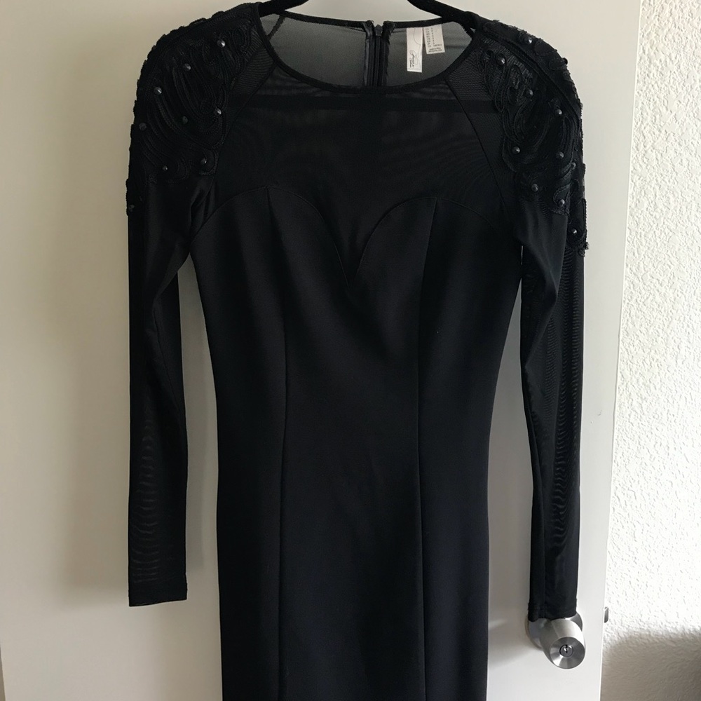 ✨🖤Black mesh dress🖤✨